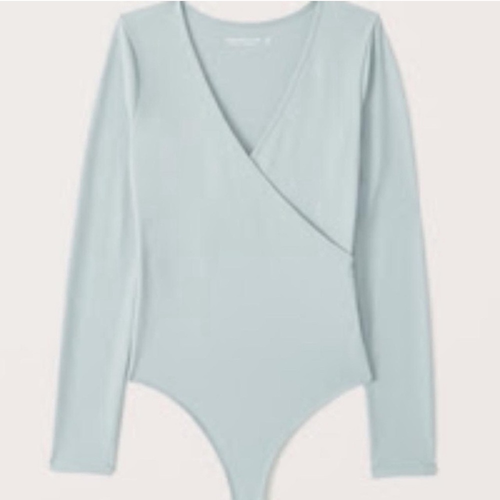 Abercrombie & Fitch Soft A&F Collection Wrap Body Suit